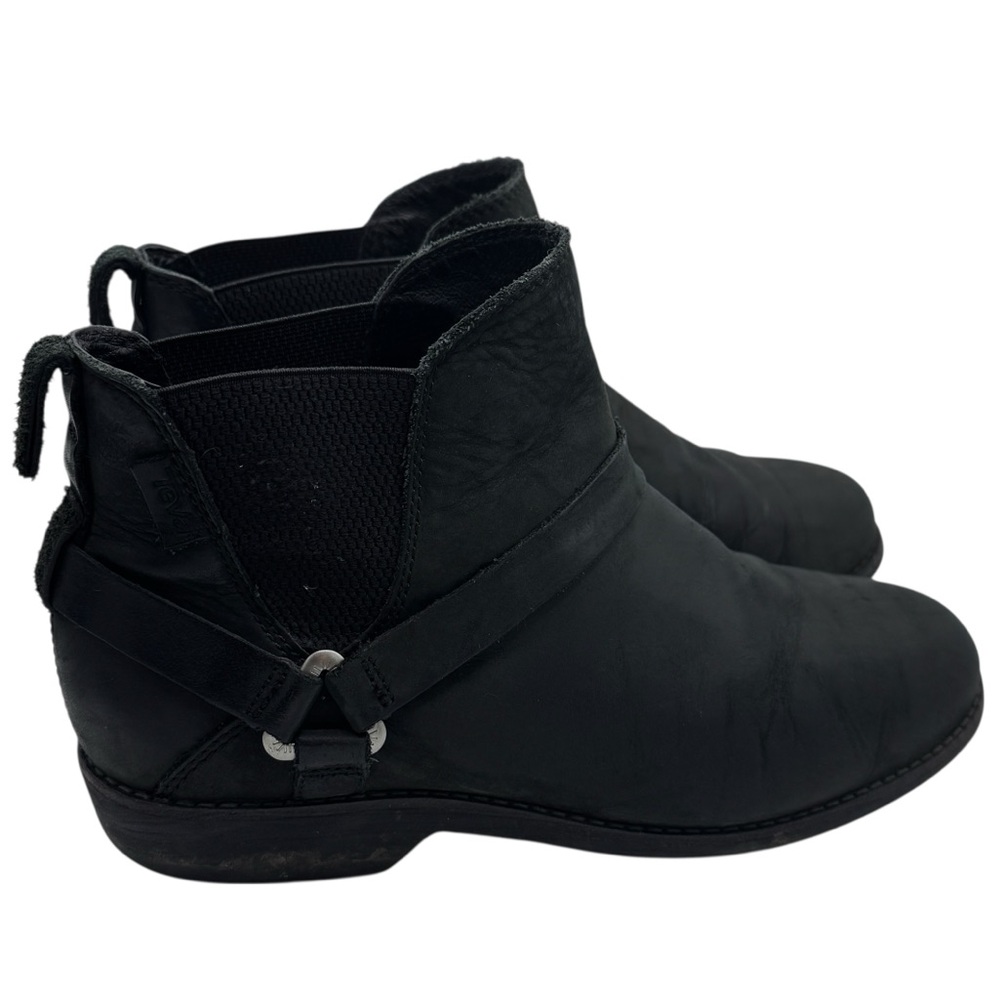Teva Women's Black Ankle Boots - Size 7 - Picture 6 of 9